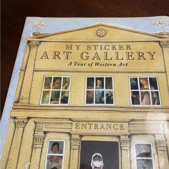 3 Children's Art Books Sticker Art Gallery Art Lab Book of Art - Picture 3 of 10